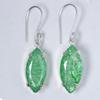 925 Sterling Silver 57 Ct CERTIFIED Earring Natural Marquise Green Emerald Gems MY.ER-42-NS