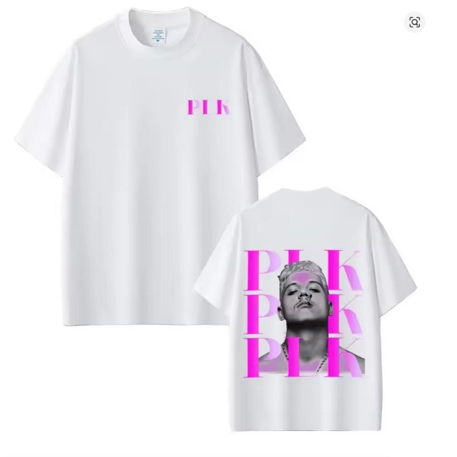 Rapper Plk Polak Grafik T-Shirt Streetwear Hiphop Rock Pop Musik Mode Lässig Kurzarm T-Shirt Herren Harajuku Oberteile