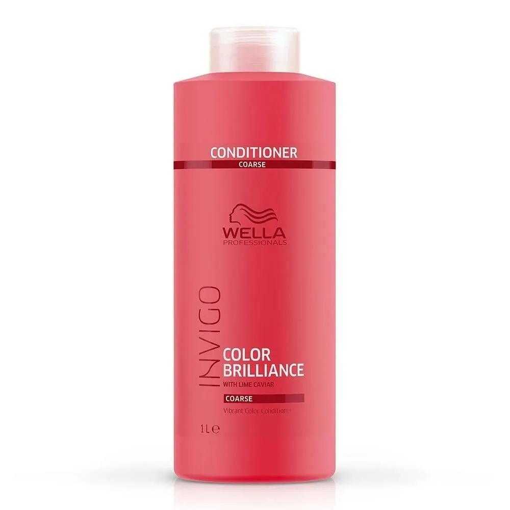 Wella Professional Invigo Color Brilliance Кондиционер для окрашенных волос 1000 мл Набор из 2 штук