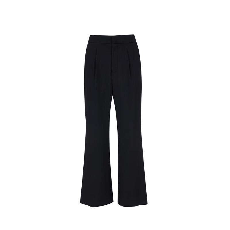 VEROMODA Women's Slit-Hem Flare Cropped Pants