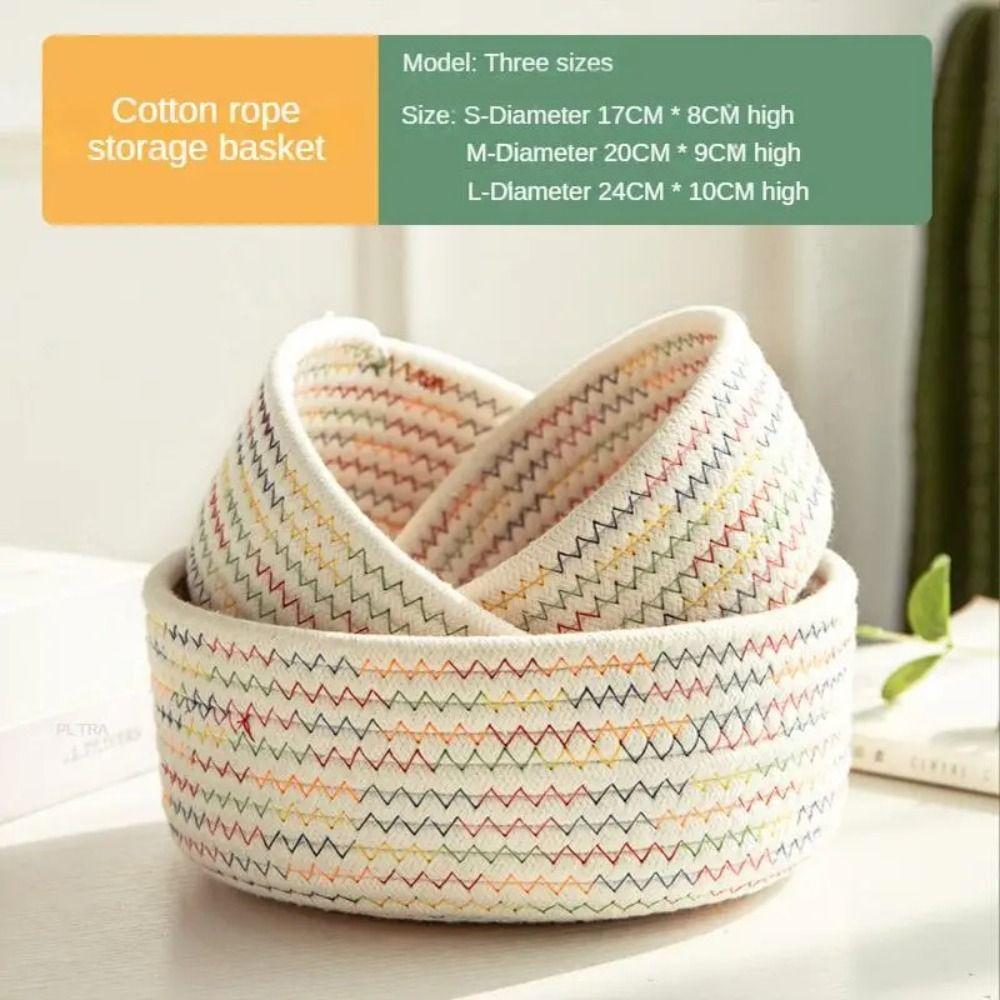 Desktop Sundries Storage Basket Snacks Toys Cosmetics Organizer Fashion Storage Box