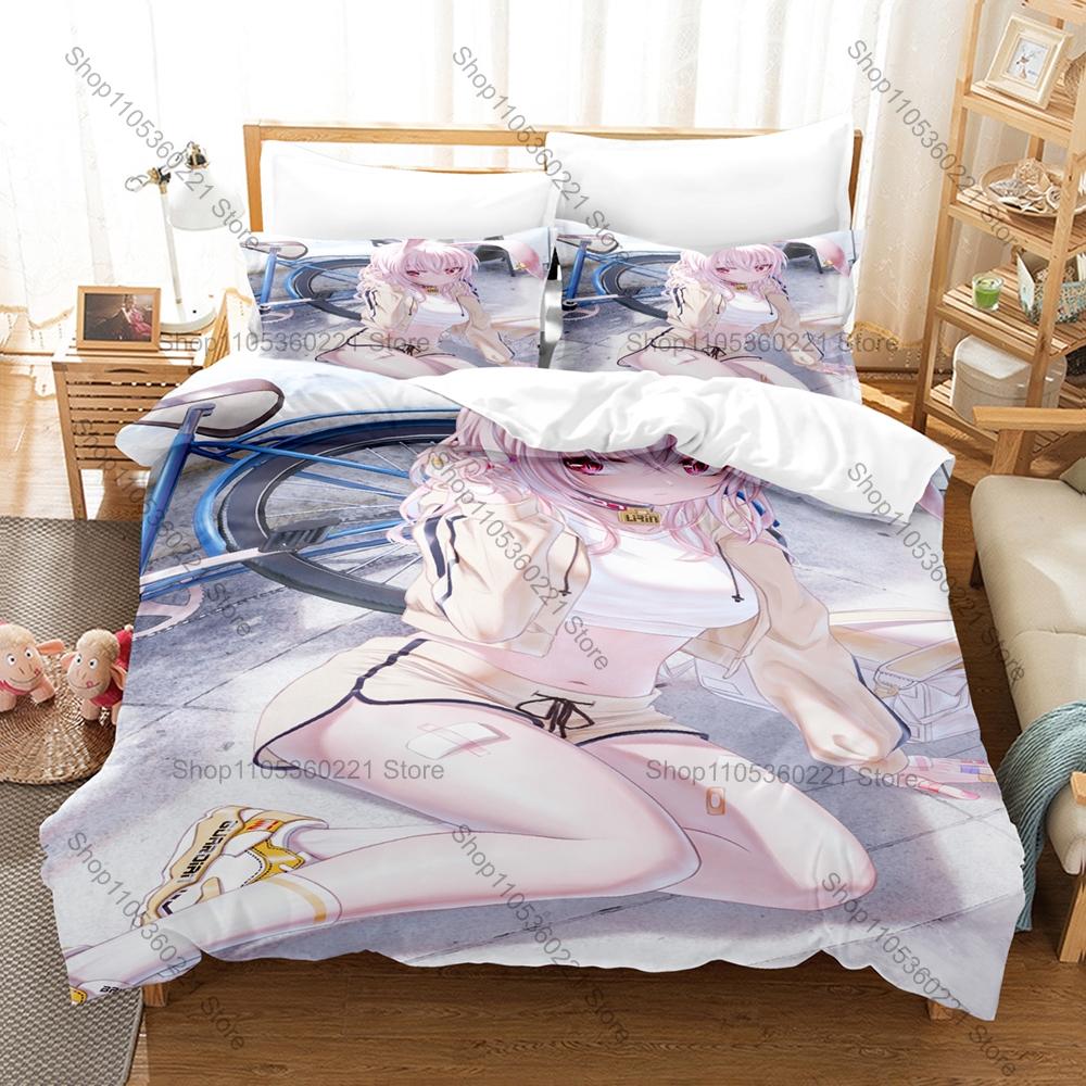 Manga Anime Bedding Set 3Pcs Tsumi no Hahen Exquisite Dark Style Print Stylish Bedroom Decoration For Collectors