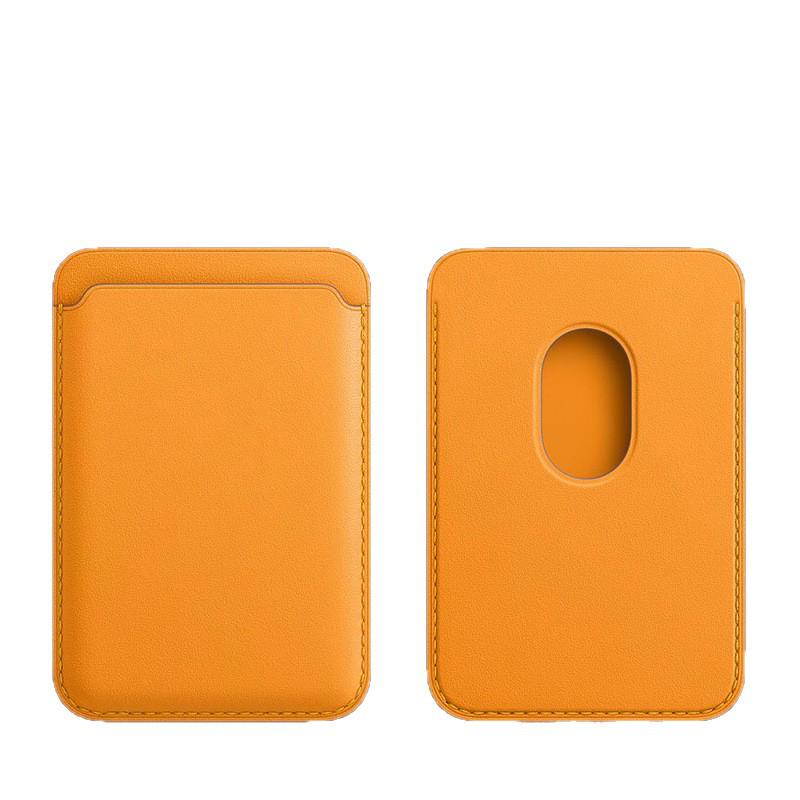 High-Quality PU Leather Magnetic Card Holder with Pop-up Animation for iPhone 17