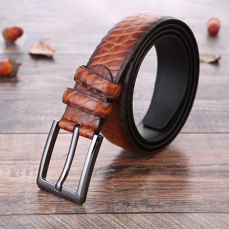 Men'S Business Belt 2018 Creative Gift Belt Available Laser
