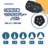 BORUBIKA Short Gun for Bosch and Kyocera High-Pressure Washers - One-Touch Hose Compatible, 5-Stage Multi-Spray (0-65°C) Adjustable.
