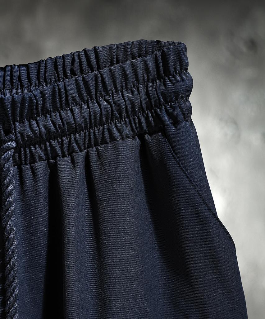 Kileutimuka Embroidered Wide Jogger Pants