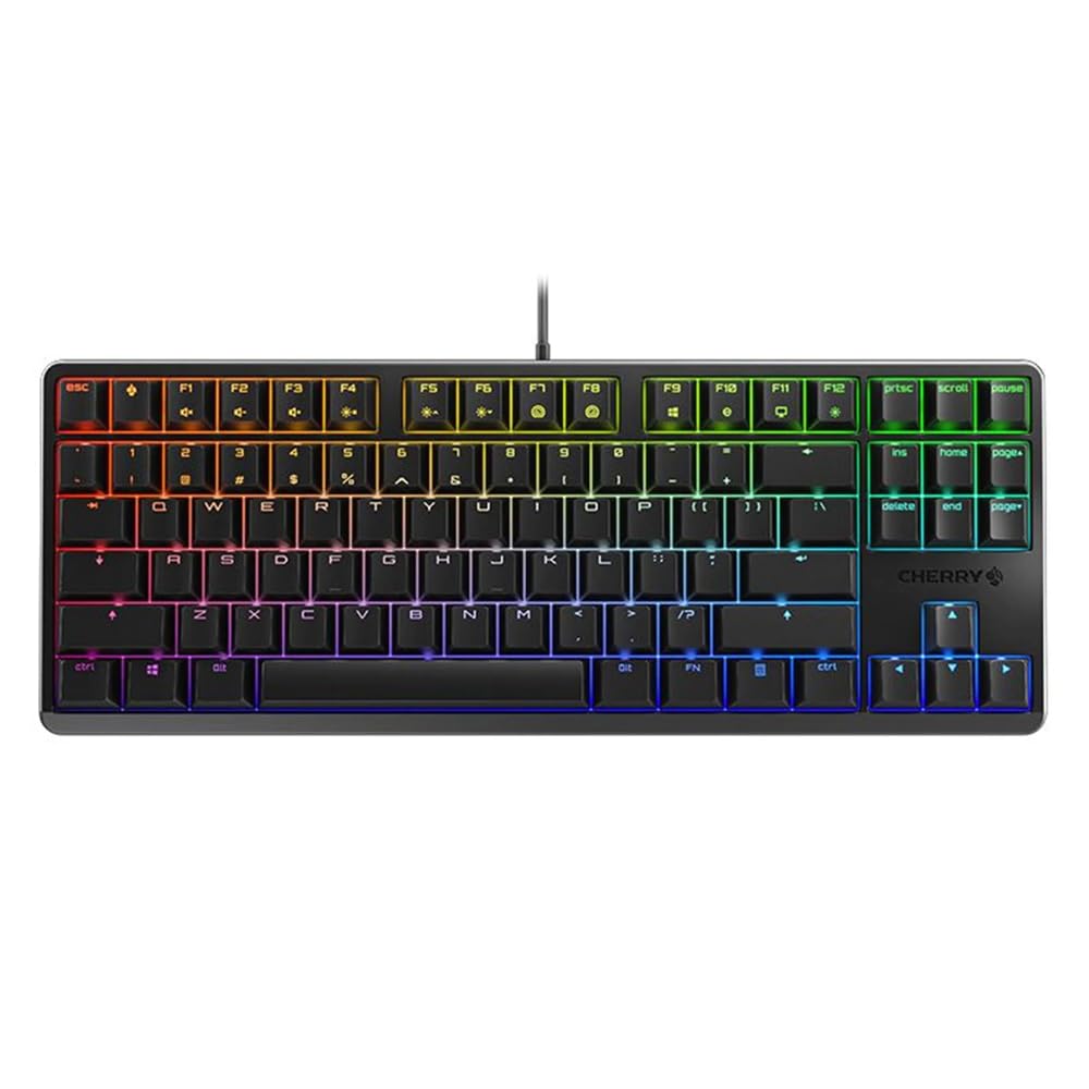 

CHERRY MX G80-3000S TKL Black RGB Keyboard Red axis
