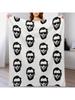 Funny Abraham Lincoln Sunglasses Honest Abe USA Throw Blanket Soft Plaid Personalized Gift For  Moving Blankets
