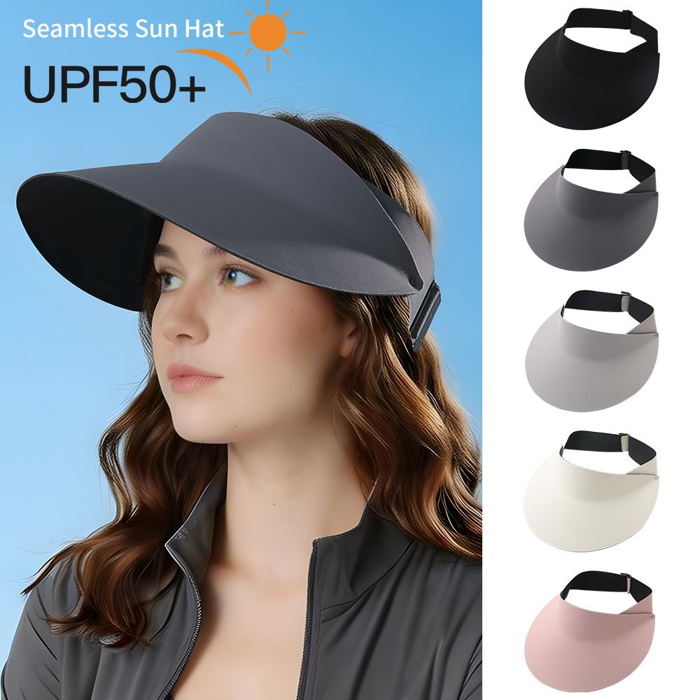 Women's Outdoor Sports Sun Hat - No Trace UV Sunscreen Hat, Foldable Sun Hat, Summer New Style, UPF 50+ UV Resistant, Lightweight Breathable