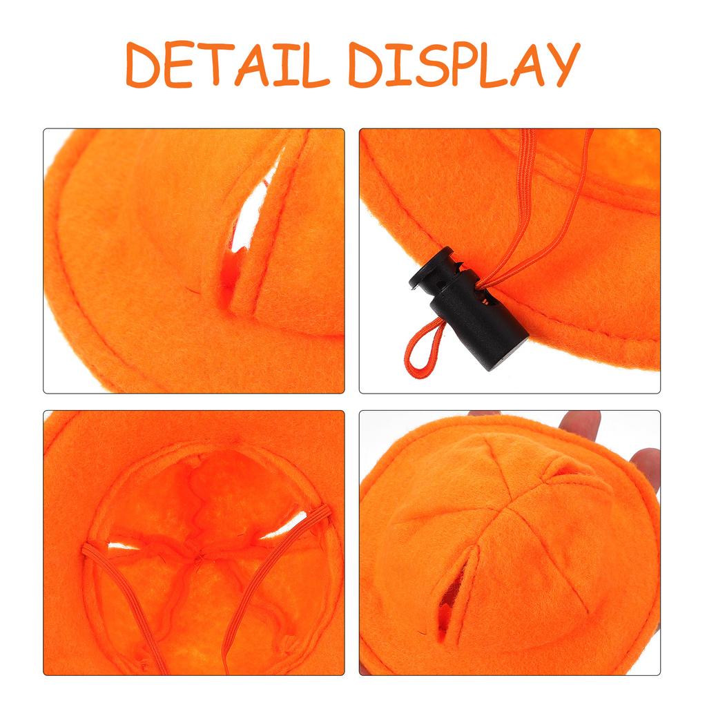 1pcs Pet Yellow Hat Soft Felt Bunny Hat For Guinea Pig Hamster Rabbit Party Decoration Head Cover Pet Costume