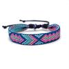 Ethnic Style Handmade Woven Cotton Linen Wristband Bracelet