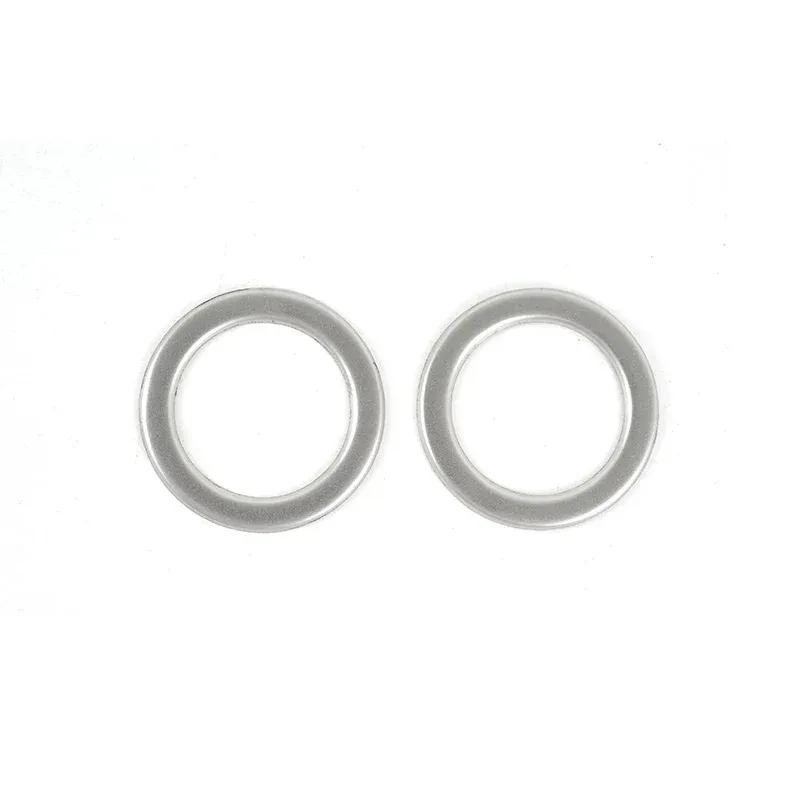 Stainless Steel Dashboard Air Conditioning Outlet Rings Decoration Cover Trim For Mercedes Benz C Class W204 2007-2014 Styling
