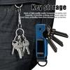 Key Storage Clip Compact Design Metal Construction Outdoor Portable Key Storage Organizer Compatible with Various Key Types