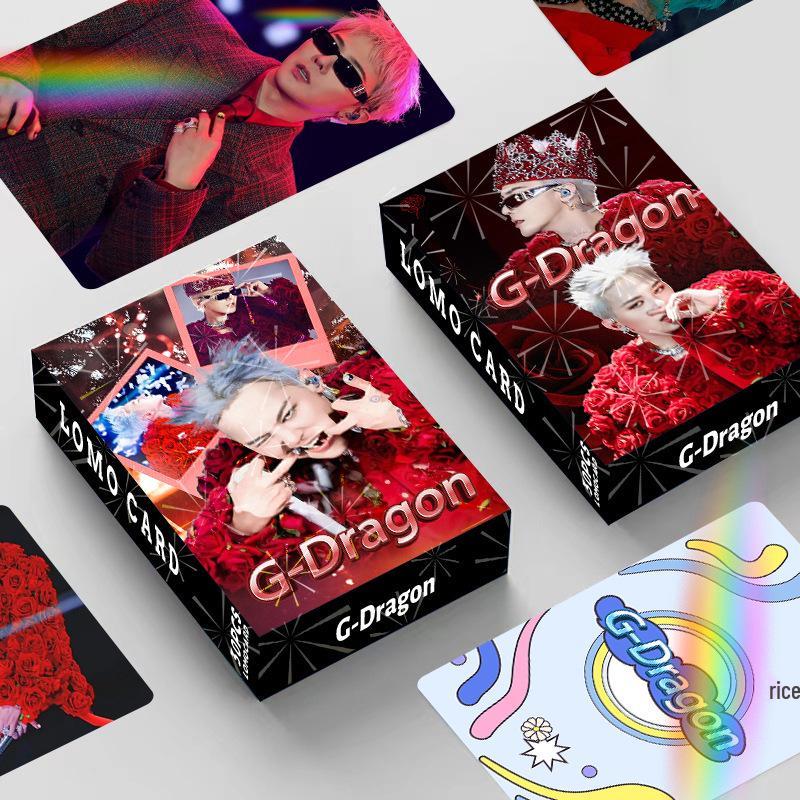 In Stock G-Dragon Double-Sided LOMO Photo Cards