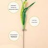 Cat Wand Toy Interactive Tail For Indoor Cats,Small Feather  Flowing Feather Tips,Cat Teasing Stick Bite Resistant Pet Supplies