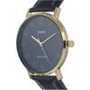 Casio Analog Watch Black Leather 46x40x8.2mm Quartz Movement