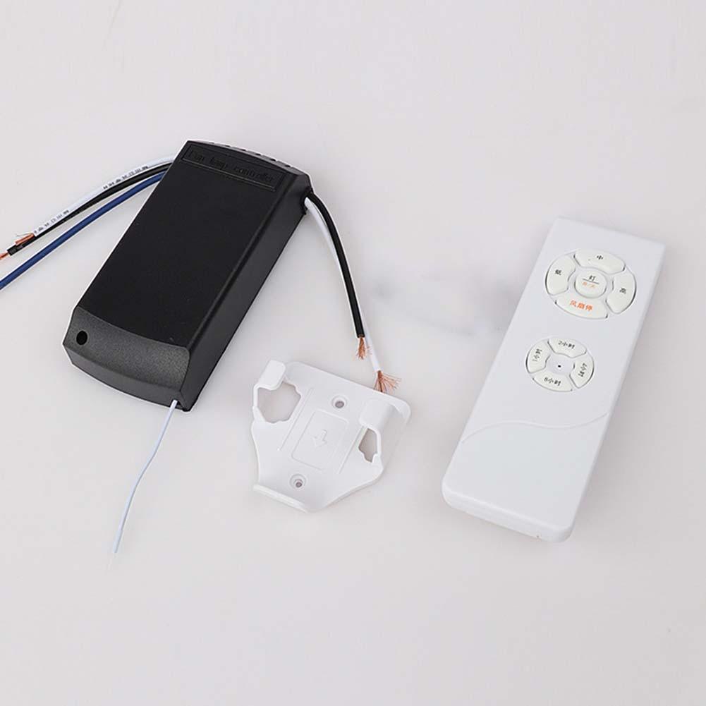 Zestaw Pilot zdalnego sterowania do lampy wentylatora sufitowego Timer Bezprzewodowy Pilot zdalnego sterowania