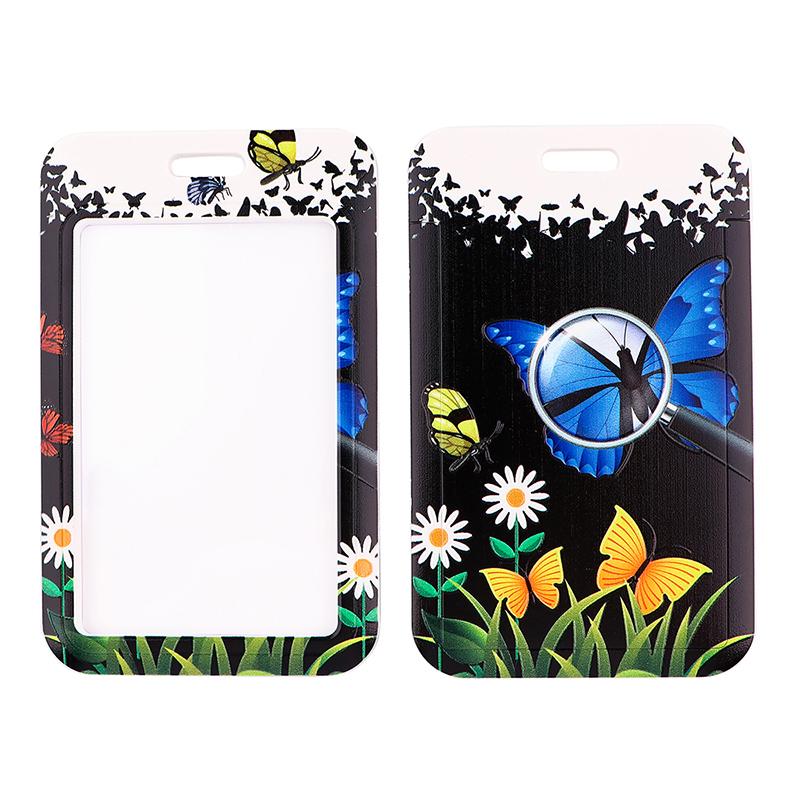 Yoga Sakura Credential Holder Little daisy Lanyard for Key Cute Neck Strap Card ID Badge Holder Key Chain Accessories Wholesale