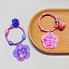Cute Pattern Text Allegory Brand Keychain Creative Exquisite Women'S Car Key Chain Pendant Bag Pendant