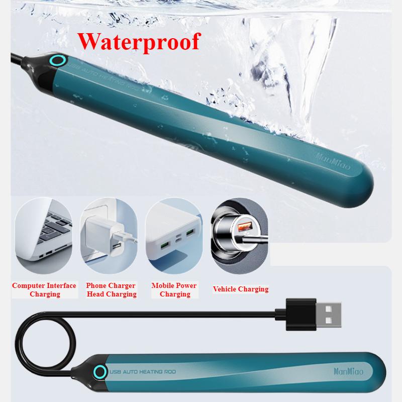 Automatic Temperature Control Heating Rod USB Plug-in Constant Temperature Heater for Adult Products Male Sex Toys Airplane Cup