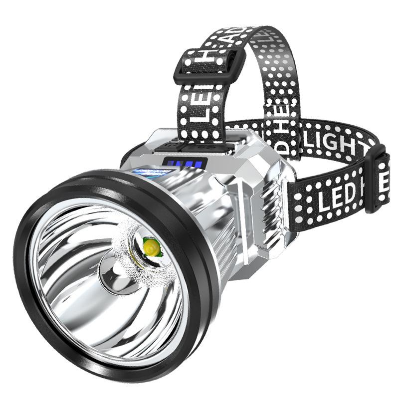 Rechargeable Waterproof High-Brightness Headlamp with Long-Range and Ultra-Long Battery Life for Outdoor Night Fishing