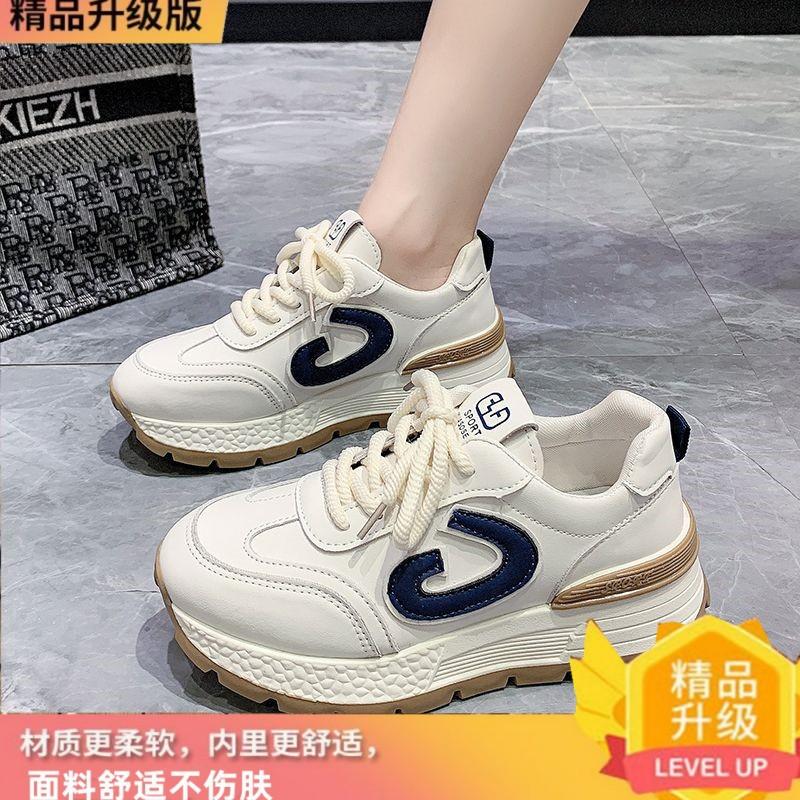 Dad Shoes Women's Shoes New Summer Spring and Autumn Mesh Shoes Breathable Mesh Platform Sneakers