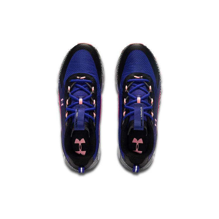 Under Armour Hovr Infinite Summit 2 Comfortable Soft Fabric Synthetic Leather Low Top Training Running Shoes Unisex Sneaker Blue 3023633-501