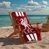 Ultra-Soft Beach Towel with Liverpool Football Club Theme,Ideal for Pool - Camping, Diving - Perfect Travel Essential, Vibrant Beach Towel.