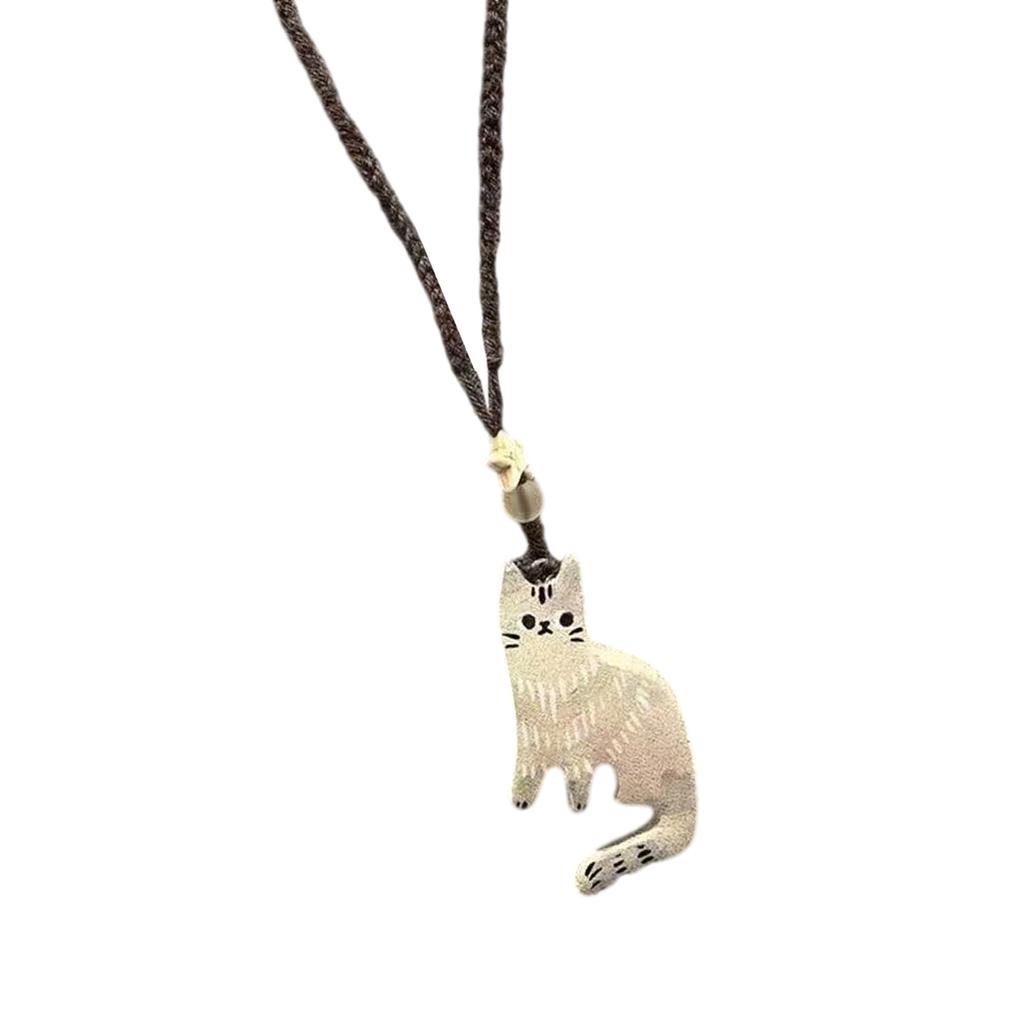 Cats Charm Necklace Unique Necklace Multifuntional Neck Jewelry Pendant Necklace for Women Seeking Distinctive Charm