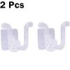 2/4pcs Slipper Hooks Bathroom Wall Mounted Punch-Free Slipper Racks Self-Adhesive Storage Rack Organizer Slipper Shoes Storage