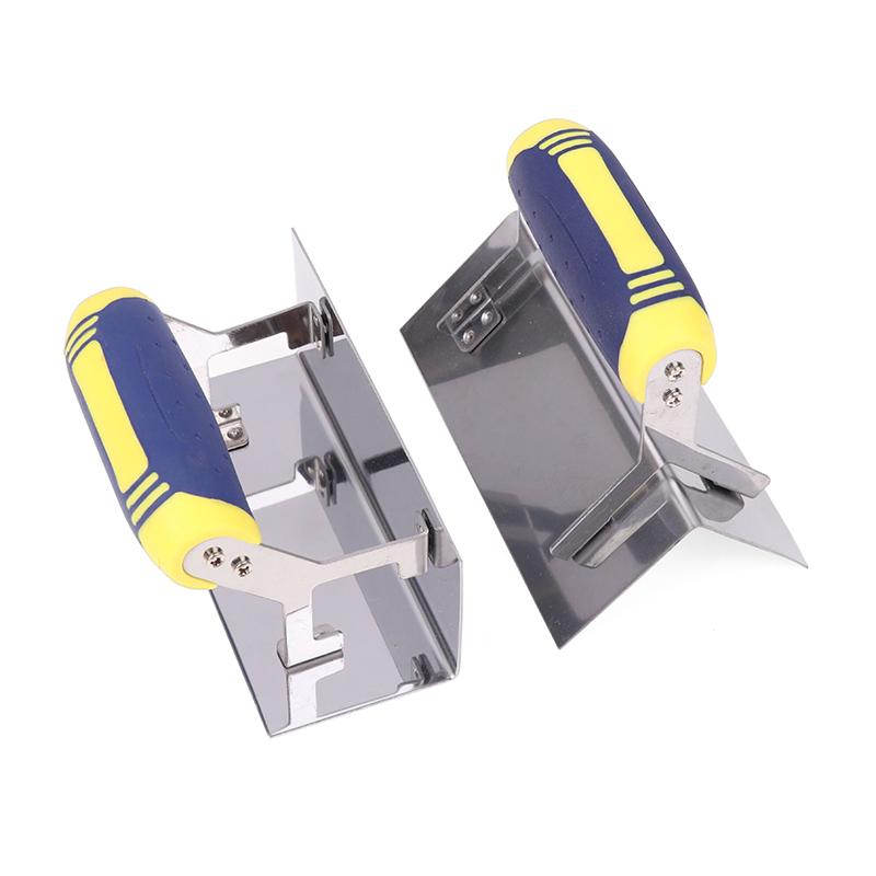 Inner Outer Corner Trowel Stainless Steel Corner Mason'S Knife Diatom Mud Scraping Putty Internal External 90Celsiusorner Trowel