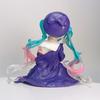 13.5cm Hatsune Miku Figure Pink Sakura Action Sitting Position Anime Model PVC Gift Car Decoration Doll Model Kids Toys For Fans
