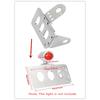 Horizontal/Vertical Side Mount License Plate Bracket