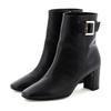 Buckle Heel Black 230 HIMIKO/Himiko/Belt Boots/631410