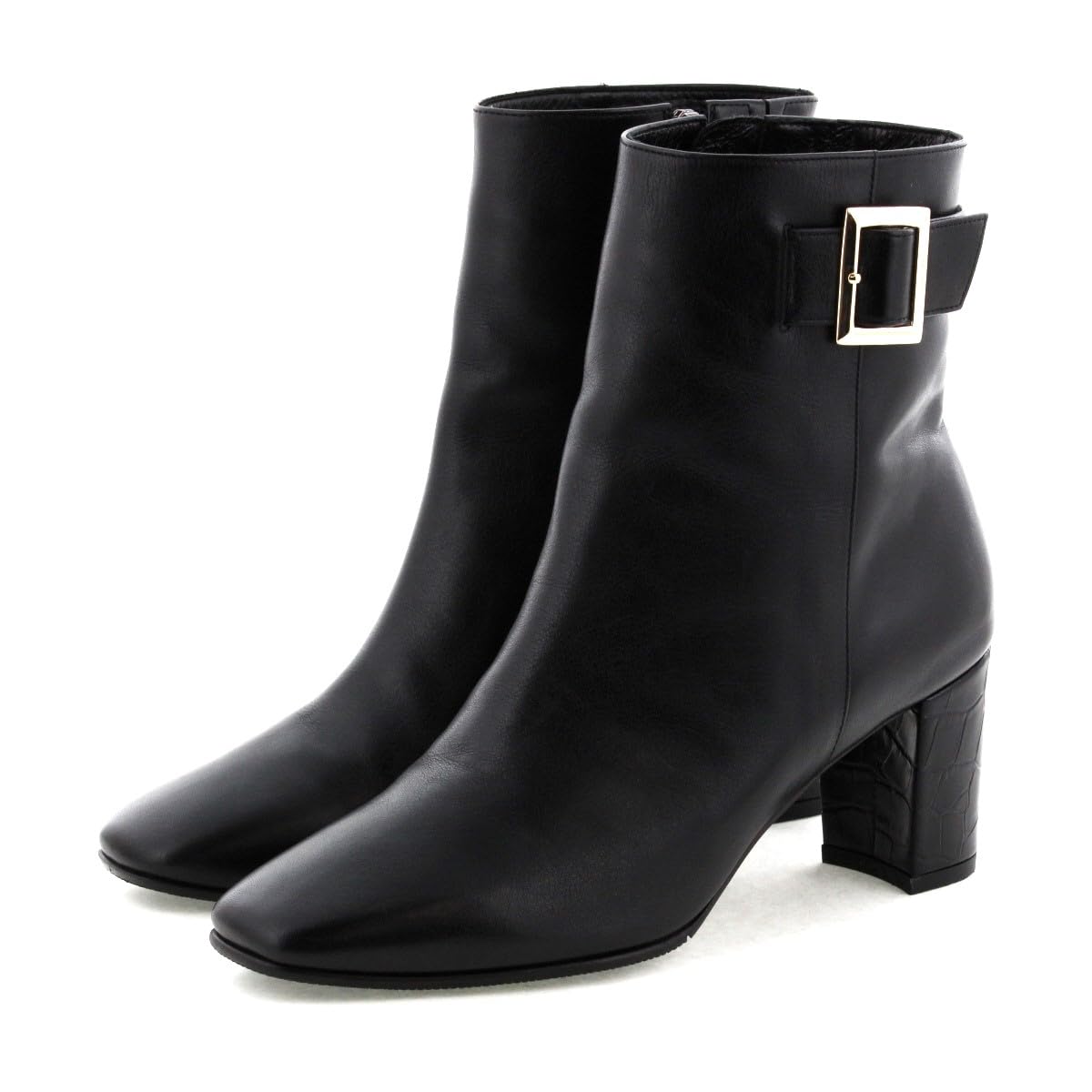 

Buckle Heel Black 230 HIMIKO/Himiko/Belt Boots/631410 чёрный