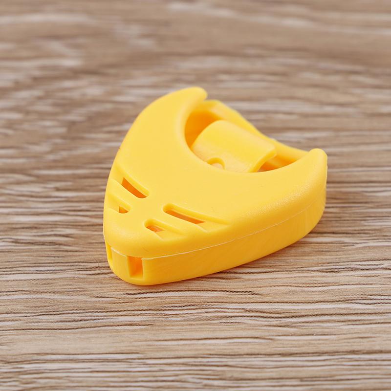 1/5 sztuk Plactic Guitar Pick Plectrum Holder Case Box Części w kształcie serca