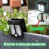 8PCS Clip on Solar Lights LED Outdoor Motion Sensor Garden Light With 4 Lighting Modes Waterproof For Camping Fence Garage Lamp