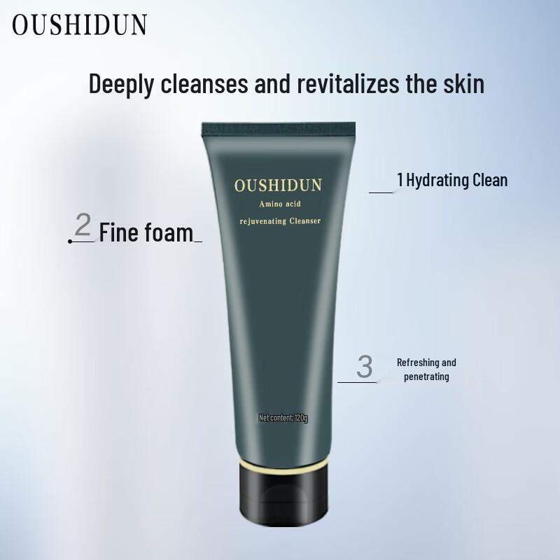 Ouston Men's Amino Acid Oil Control Facial Cleanser