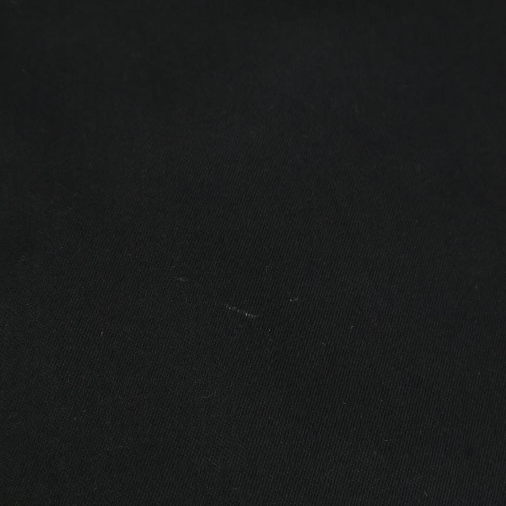 YAECA 97663 Black Silk-blend Cotton Pants Bottoms M blackUsed