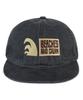 Bichiseuaenkeulim Ocean Crest Plat-Ball Cap-Charcoal