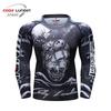 Men's Long Sleeve Elastic Compression Shirt - Anti-Abrasion Jiu-Jitsu Training Body Shaper