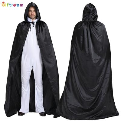 Halloween Zauberer Sensenmann Dämon Vampir Umhang Show Requisiten Umhang Kapuzenumhang Erwachsenen Kinderkostüm
