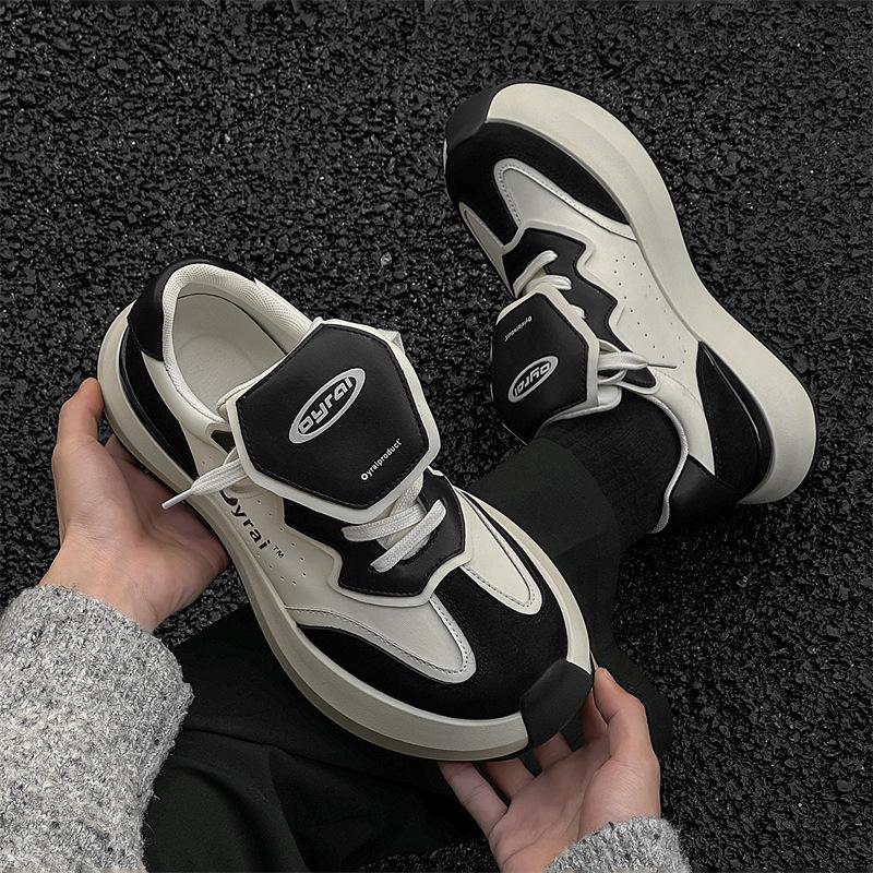 Spring season black and white panda cloud shoes national board shoes platform retro casual shoes sports shoes casual