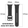 Watch Band For Apple Watch Serise 11 10 9 8 7 SE3 46mm 42mm 41mm 45mm 44mm 40mm Sport Silicone Strap For iWatch Ultra 2 3 49mm