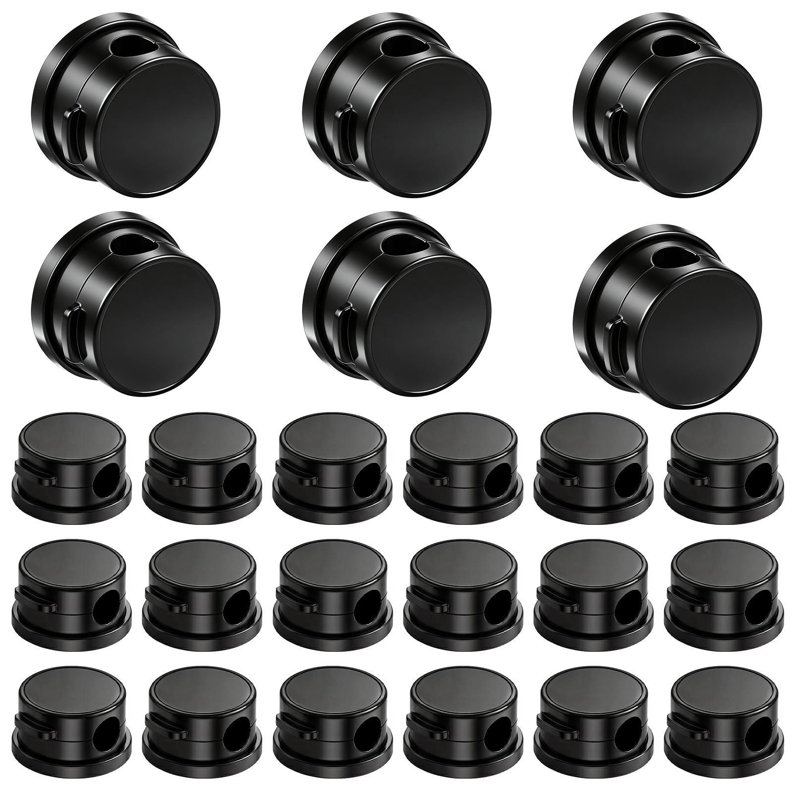 

24 Pcs Magnetic Cable Clip Adhesive Wire Clip Cable Management Cord Organizer Wall-Mounted Wire Holder Keeper for Charger Wires