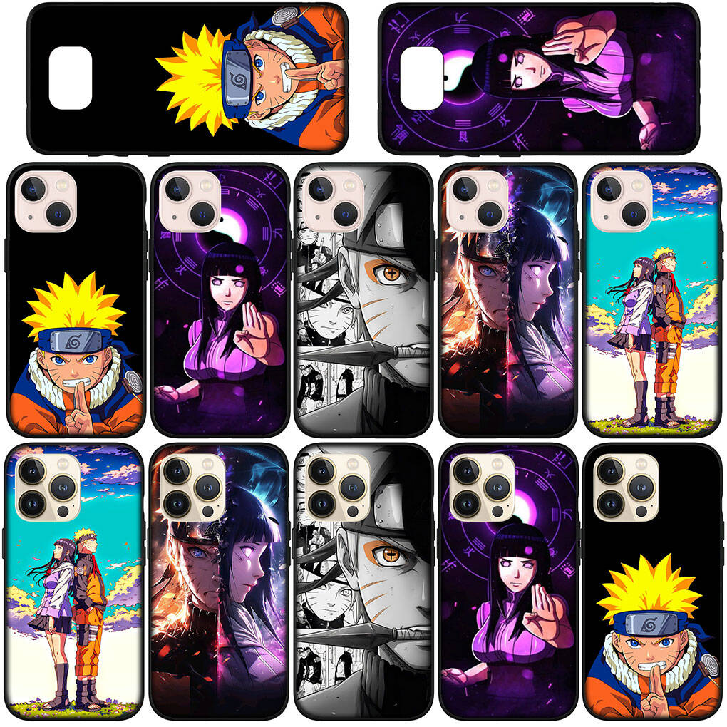 Phone Case for iPhone 17 15 16 Plus Redmi Note 14 12 11 13 Pro Max Huawei P30 P20 Lite OPPO A60 A40 A80 A38 A54 A17 Anime Hinata Hyuga Narutos Cover