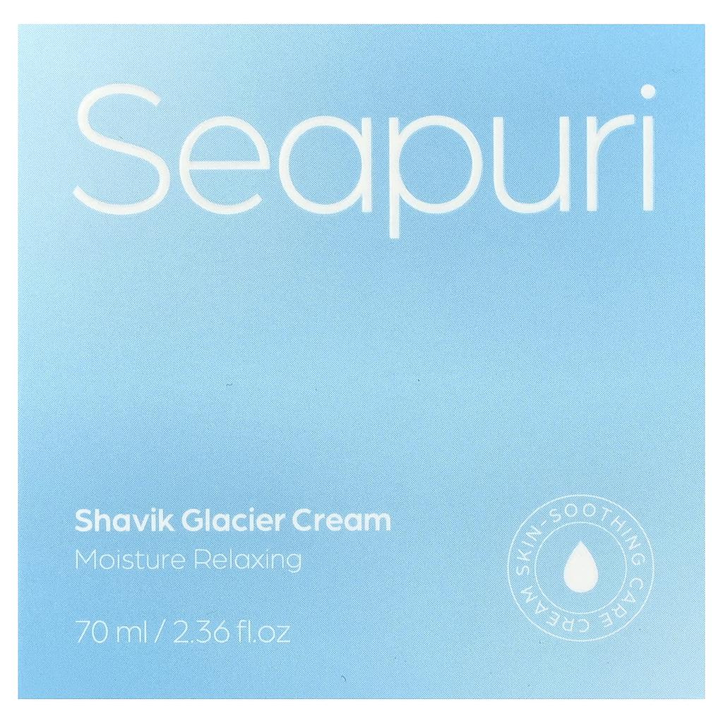 Seapuri, Shavik Glacier Cream, 70ml (2.36 fl oz)