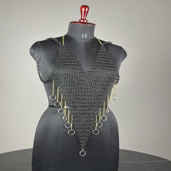 Lady Chainmail Armor Medieval Knight Chainmail Female Costume Medieval Armor Best Gift for Her