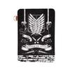 C.S. Front Attack On Titan Leather Pass Case 01 Image Design PU Leather