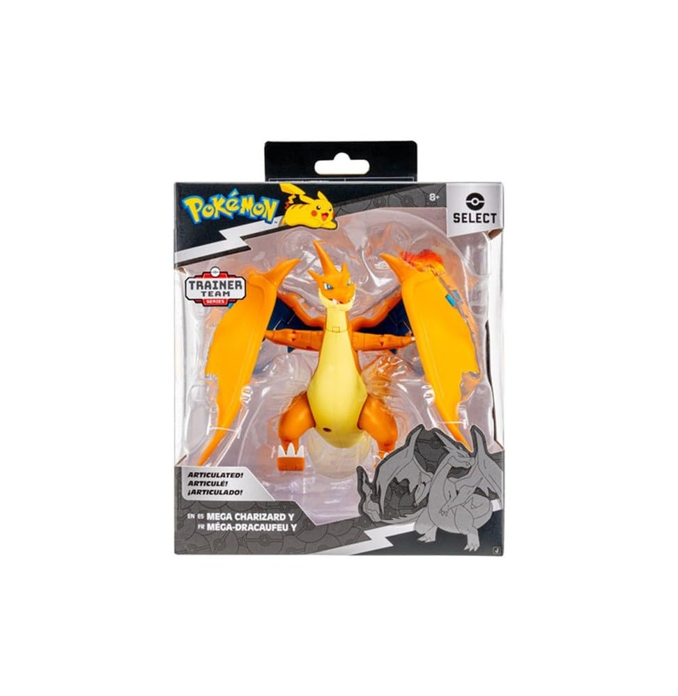 Nintendo Pokémon Select Mega Charizard Y 6-Inch Super Articulated Figure 15 Points